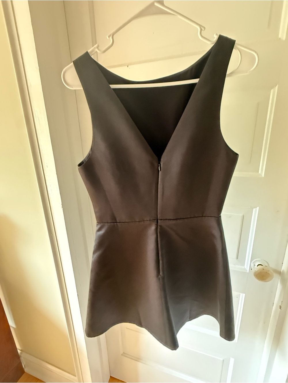 Reformation Black Zenni Dress